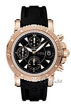 Montblanc Sport Automatic Chronograph Rose Gold Black Dial
