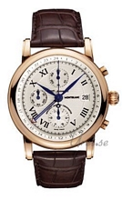 Montblanc Star Automatic Chronograph Rose Gold White Dial