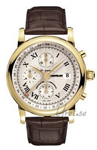 Montblanc Star Automatic Chronograph Yellow Gold White Dial