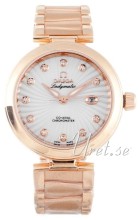 Omega Ladymatic MOP, White Dial Rose Gold Bracelet