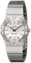 Omega Constellation Brushed 27 mm Steel Silver Dial
