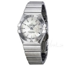 Omega Constellation Brushed 27 mm Steel MOP Dial