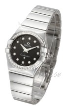 Omega Constellation Polished 27 mm Steel Black Dial
