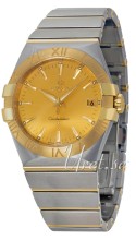 Omega Constellation Yellow Gold Steel Silver Dial Bracelet Omega Constellation Yellow Gold Steel Silver Dial Bracelet