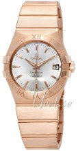 Omega Constellation Rose Gold Silver Dial Bracelet Omega Constellation Rose Gold Silver Dial Bracelet