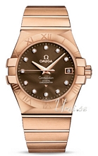 Omega Constellation Rose Gold Brown Dial Bracelet Omega Constellation Rose Gold Brown Dial Bracelet
