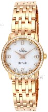 Omega De Ville Ladies Rose Gold MOP, White Dial Omega De Ville Ladies Rose Gold MOP, White Dial