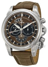Omega De Ville Chronoscope Brown Dial Leather Omega De Ville Chronoscope Brown Dial Leather