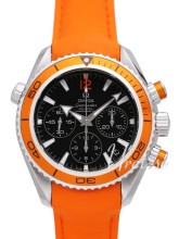 Omega Seamaster Planet Ocean Orange Leather Ladies Omega Seamaster Planet Ocean Orange Leather Ladies