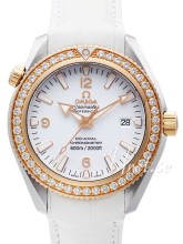 Omega Seamaster Planet Ocean White Dial Ladies Omega Seamaster Planet Ocean White Dial Ladies