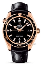 Omega Seamaster Planet Ocean Rose Gold Leather Strap Omega Seamaster Planet Ocean Rose Gold Leather Strap
