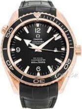Omega Seamaster Planet Ocean Rose Gold Leather Strap XL Omega Seamaster Planet Ocean Rose Gold Leather Strap XL