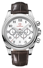 Omega De Ville White Dial Leather Omega De Ville White Dial Leather