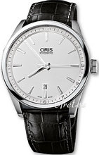Oris Culture Artix Silver Dial Croco Strap