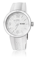 Oris Motor Sport TT1 Day Date Valkoinen/Kumi �43 mm