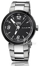 Oris Motor Sport TT1 Day Date Musta/Ter�s �43 mm