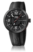 Oris Motor Sport TT1 Day Date Musta/Kumi �43 mm