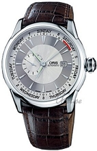 Oris Culture Artelier Small Second Pointer Day Steel Silver Dial