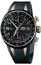 Oris Motor sport TT3 Second Time Zone Steel/Rose Gold Carbon, Bl