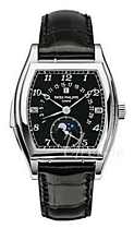 Patek Philippe Grand Complications Black Dial Croco Strap