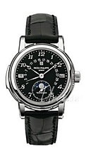 Patek Philippe Grand Complications Black Dial Croco Strap