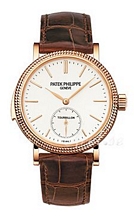 Patek Philippe Grand Complications White Dial Croco Strap