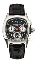Patek Philippe Grand Complications Black Dial Croco Strap