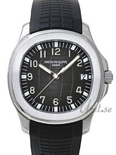 Patek Philippe Aquanaut Black Dial Steel Patek Philippe Aquanaut Black Dial Steel
