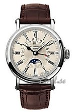 Patek Philippe Grand Complications Silver Dial White Gold