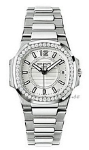 Patek Philippe Nautilus White Gold White Dial