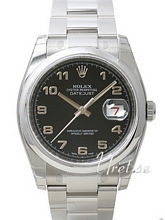 Rolex Datejust Black Dial Oysterlock Bracelet Rolex Datejust Black Dial Oysterlock Bracelet