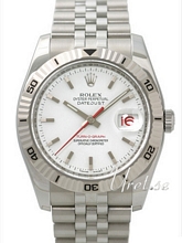 Rolex Datejust Turn-O-Graph White Dial Jubilee Bracelet