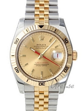 Rolex Datejust Turn-O-Graph Champagne Dial