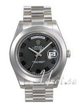 Rolex Day-Date II Platinum Black Dial