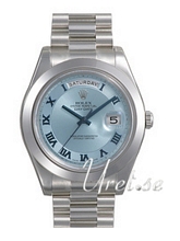 Rolex Day-Date II Platinum Blue Dial