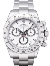 Rolex Daytona White Dial Steel Oysterlock Bracelet Rolex Daytona White Dial Steel Oysterlock Bracelet
