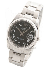 Rolex Perpetual Date Black Dial Oyster Bracelet
