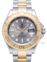 Rolex Yacht-Master Silver Dial Steel Gold Oysterlock Bracelet Rolex Yacht-Master Silver Dial Steel Gold Oysterlock Bracelet