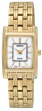Seiko Dress Ladies Valkoinen/Kullansävytetty teräs Seiko Dress Ladies Valkoinen/Kullansävytetty teräs
