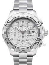 TAG Heuer Aquaracer Chronograph Silver Dial Bracelet