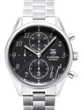 TAG Heuer Carrera Heritage Chronograph Black Dial Bracelet TAG Heuer Carrera Heritage Chronograph Black Dial Bracelet