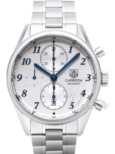 TAG Heuer Carrera Heritage Chronograph Silver Dial Bracelet TAG Heuer Carrera Heritage Chronograph Silver Dial Bracelet