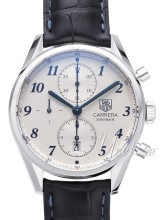 TAG Heuer Carrera Heritage Chronograph Silver Dial Leather TAG Heuer Carrera Heritage Chronograph Silver Dial Leather