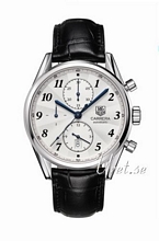 TAG Heuer Carrera Heritage Chronograph Silver Dial Leather TAG Heuer Carrera Heritage Chronograph Silver Dial Leather