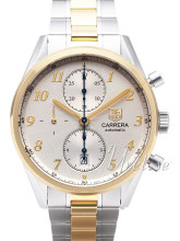 TAG Heuer Carrera Heritage Chronograph Silver Dial Bracelet TAG Heuer Carrera Heritage Chronograph Silver Dial Bracelet