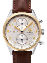 TAG Heuer Carrera Heritage Chronograph Silver Dial Leather TAG Heuer Carrera Heritage Chronograph Silver Dial Leather
