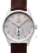 TAG Heuer Carrera Heritage Silver Dial Leather TAG Heuer Carrera Heritage Silver Dial Leather