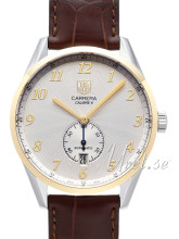TAG Heuer Carrera Heritage Silver Dial Leather TAG Heuer Carrera Heritage Silver Dial Leather