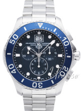 TAG Heuer Aquaracer Chronograph Blue Dial Bracelet