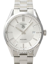 TAG Heuer Carrera Silver Dial Bracelet TAG Heuer Carrera Silver Dial Bracelet